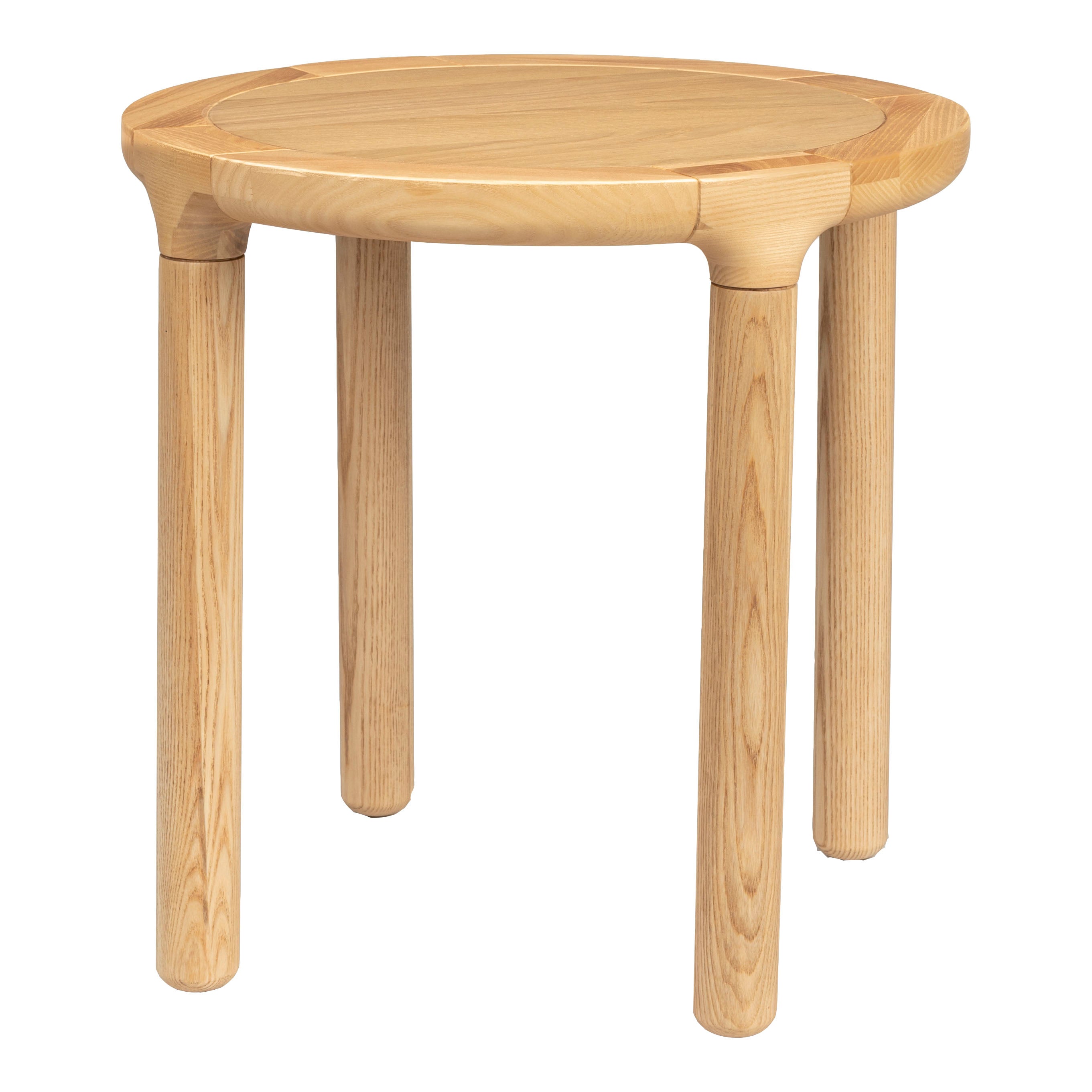 Zuiver Storm Bijzettafel - Ø 45 cm - Naturel