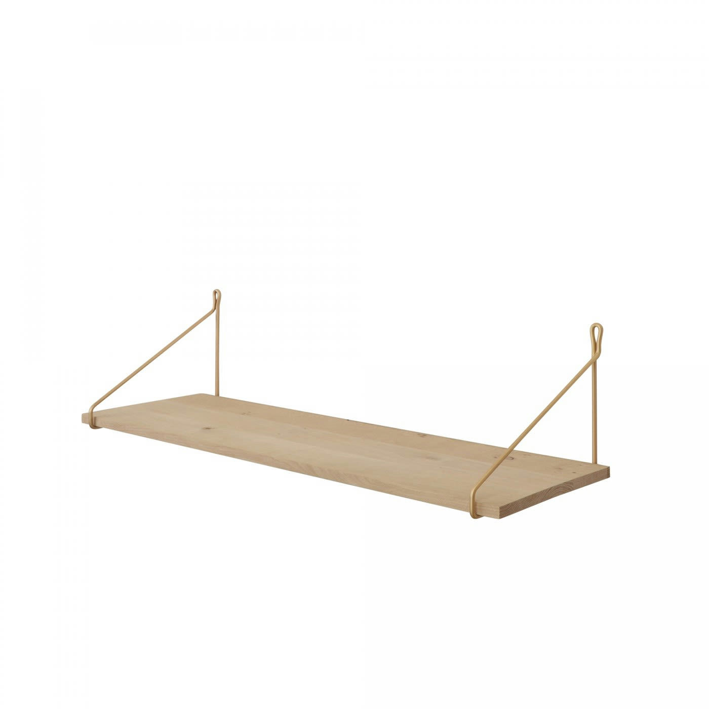 - Etagère Vintage Chêne Rustique Brut 80 x 25 cm