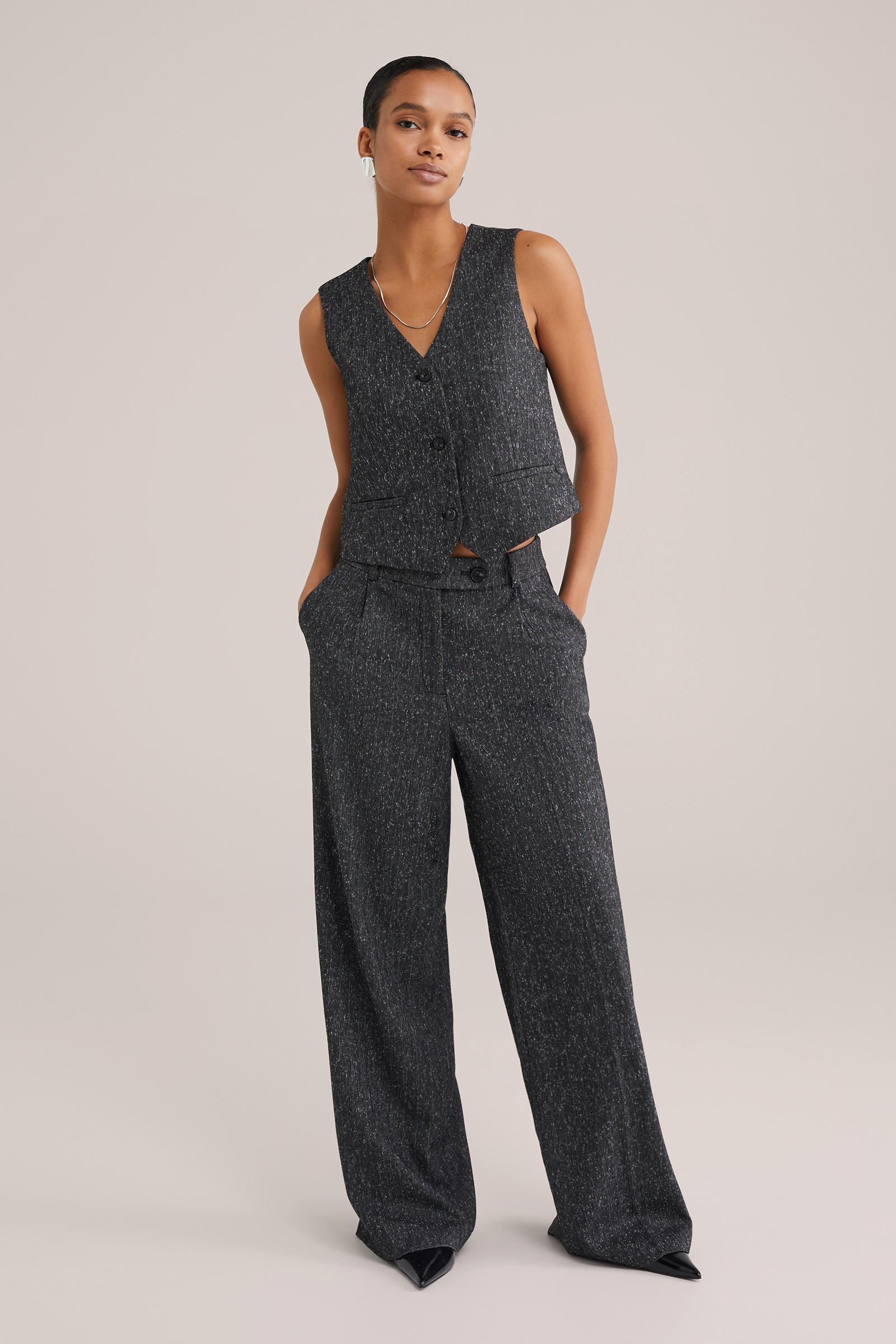 Dames Wide leg pantalon