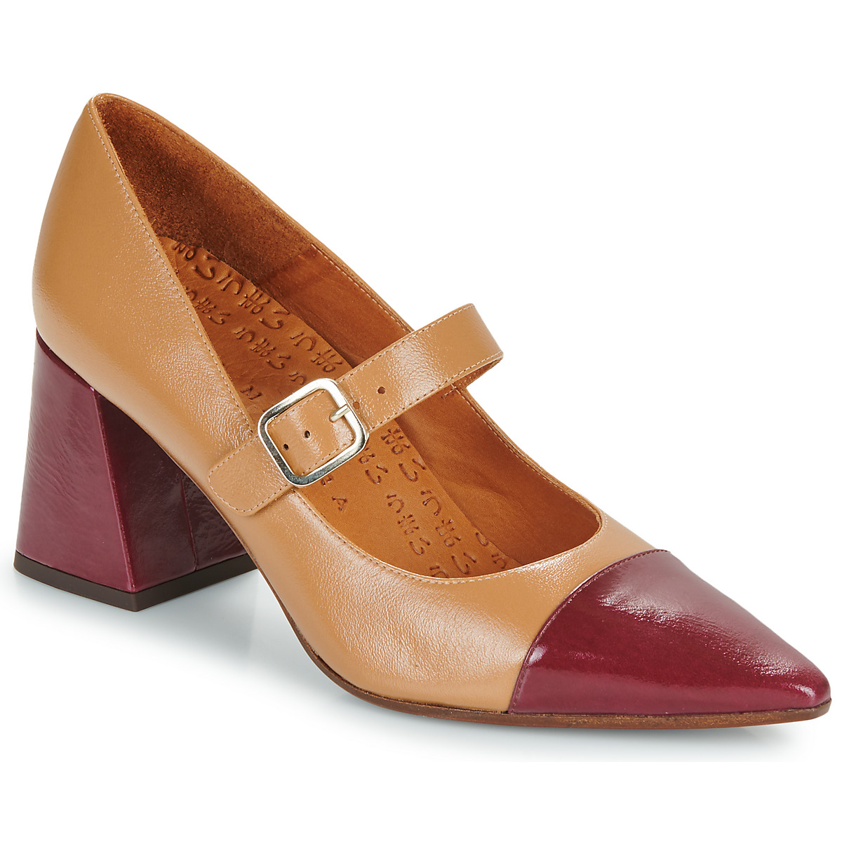 Chie Mihara - AUZA - Beige / Red