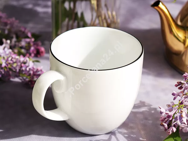 Serwis obiadowo-herbaciany na 6 osób (24el.) Bogucice - Base Black 1227