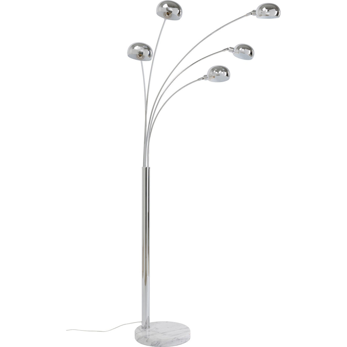 Kare Design Vloerlamp Five Fingers 201cm chroom