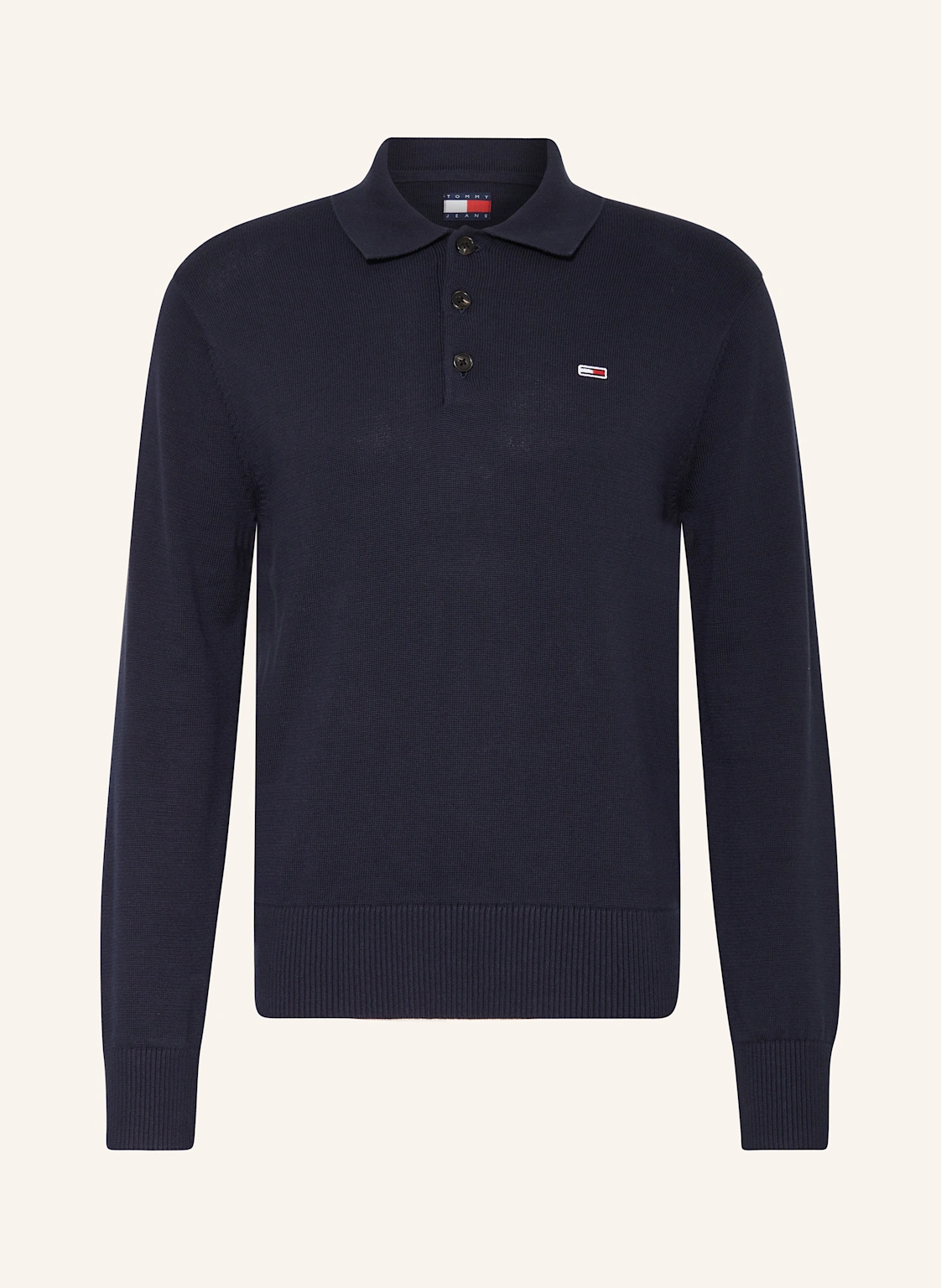 TOMMY JEANS Strick-Poloshirt