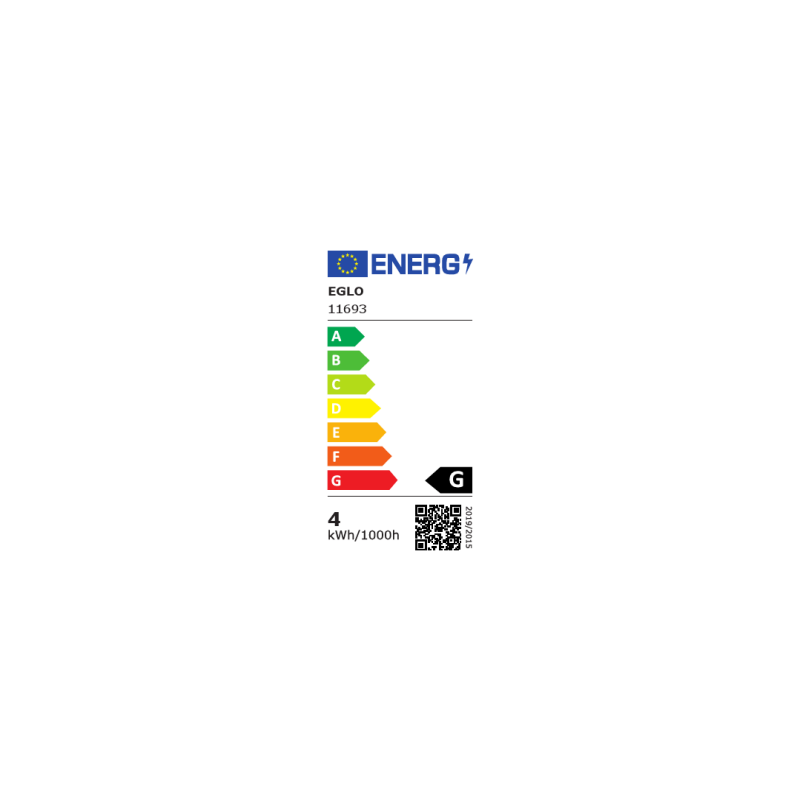 Ampoule LED Golden Age G95 E27 4 W dimmable EGLO