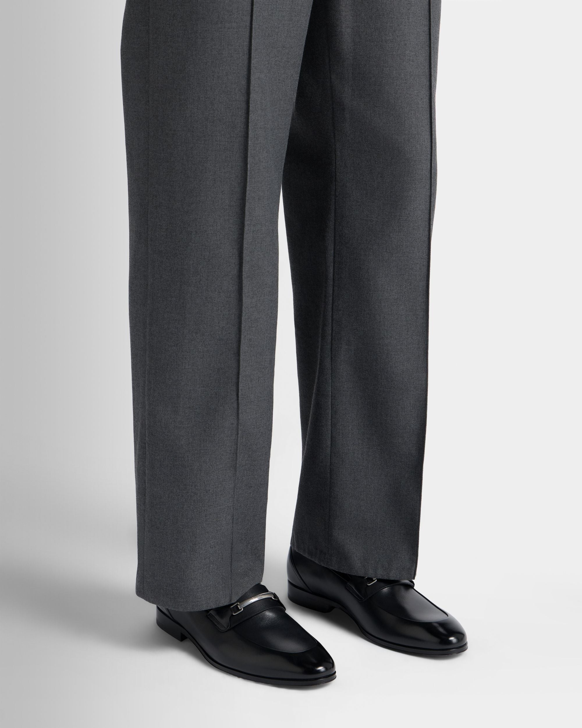 Regent Loafer aus Leder in Schwarz
