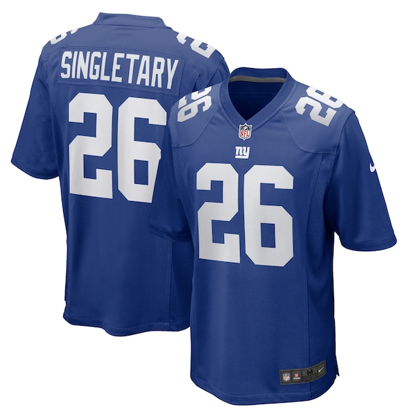 Devin Singletary New York Giants Nike Team Game Jersey -  Royal