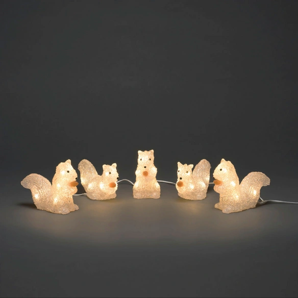 LED Figur, Kunststoff, BxHxL: 6 x 12 x 13,5 cm, inkl. Leuchtmittel
