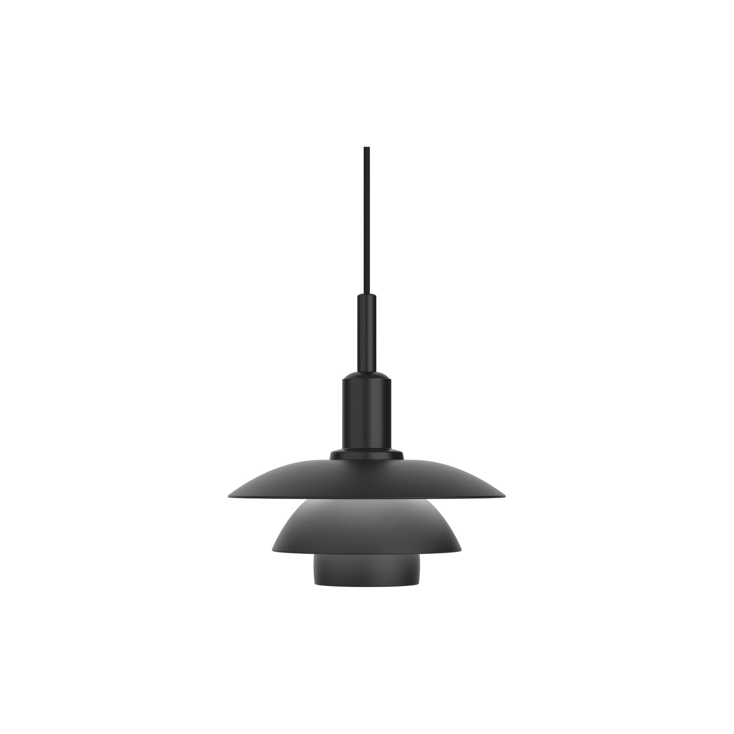 PH 3/3 pendel, metal black