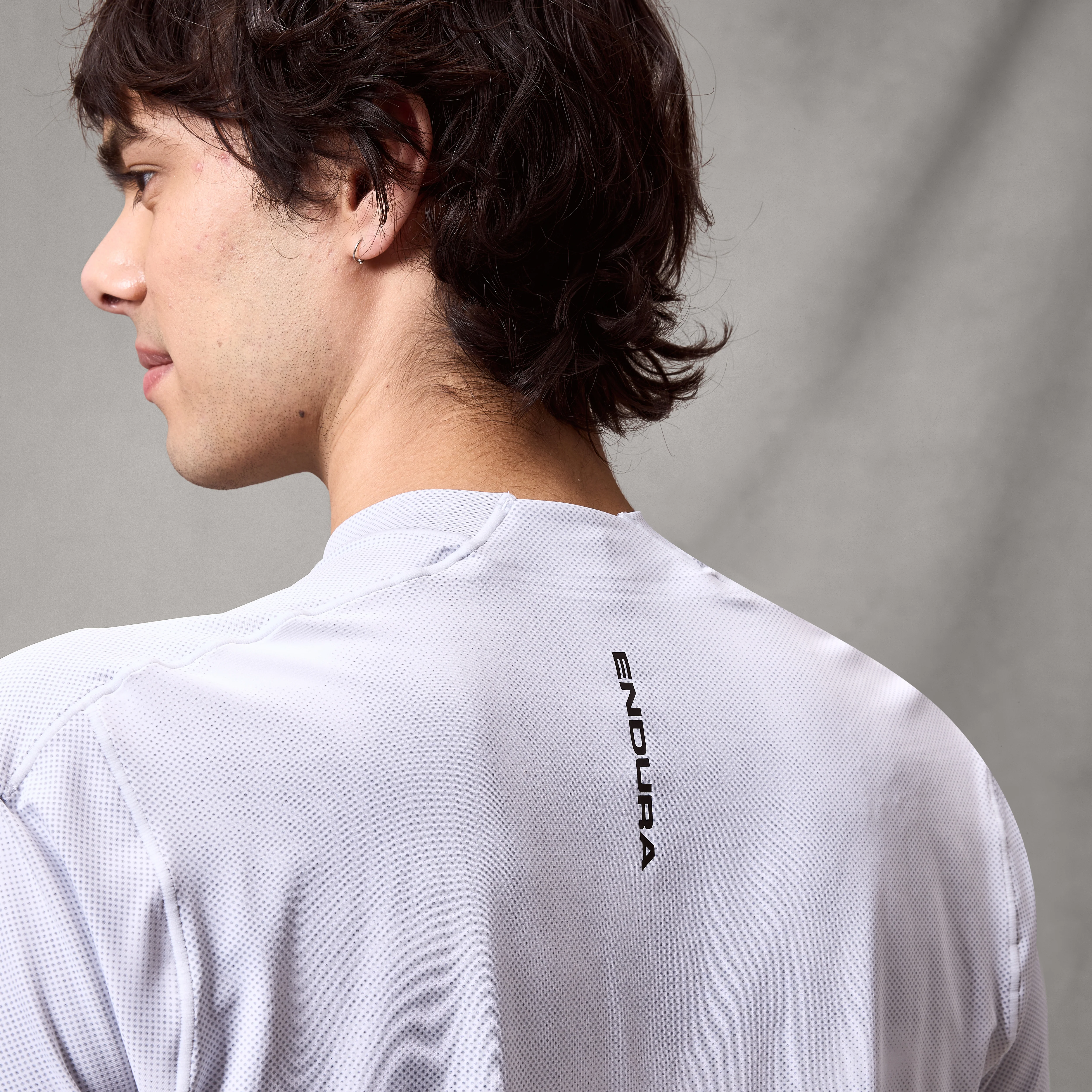 Men's AllTrack Rout S/S Tech Tee - White
