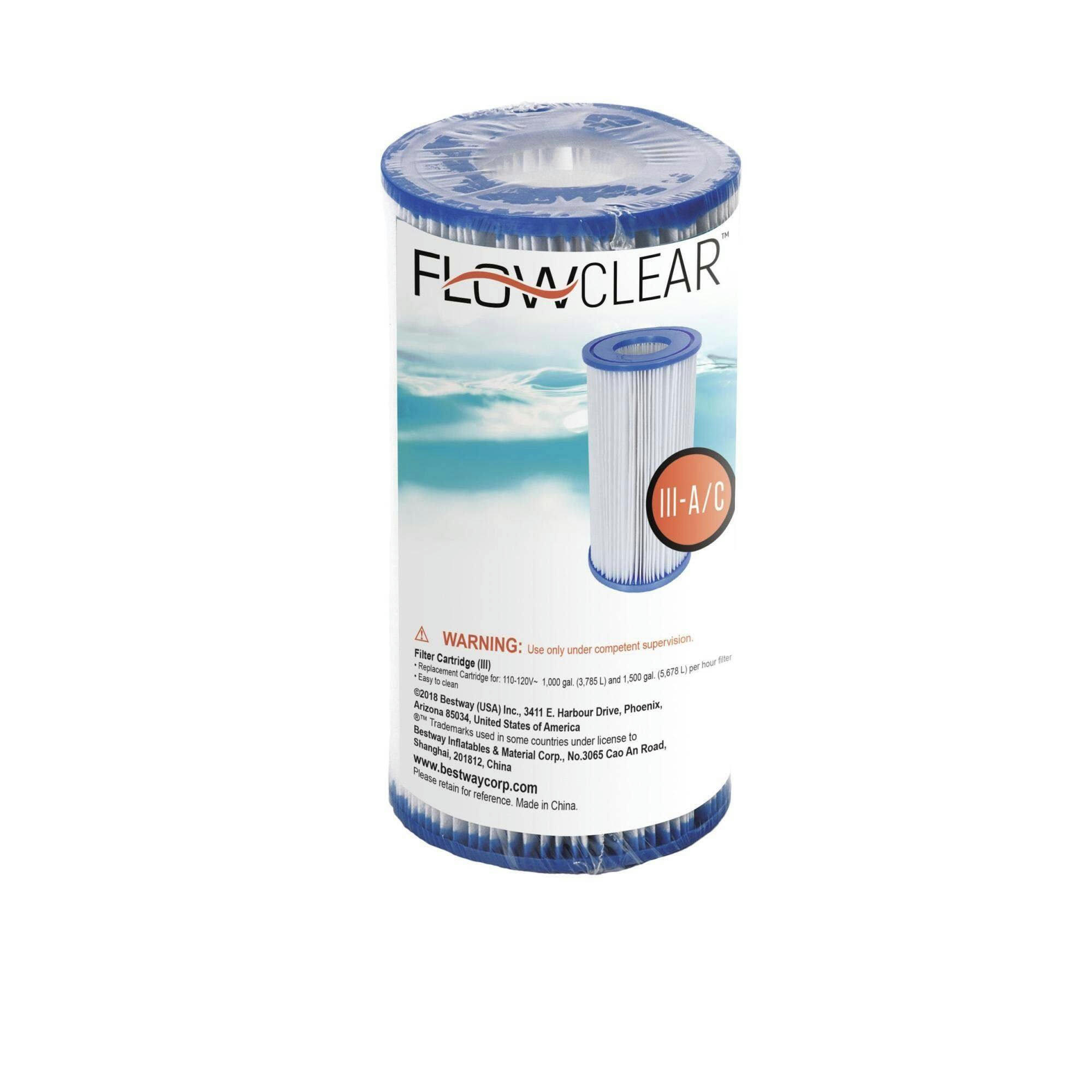 Bestway 58012 Type III Replacement Swimming Pool Filter Cartridge