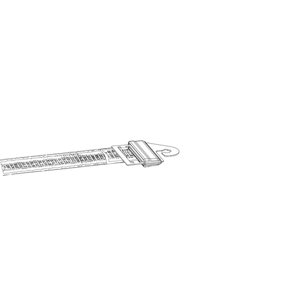 Torgriff, für Weidezaun, Kunststoff / Metall