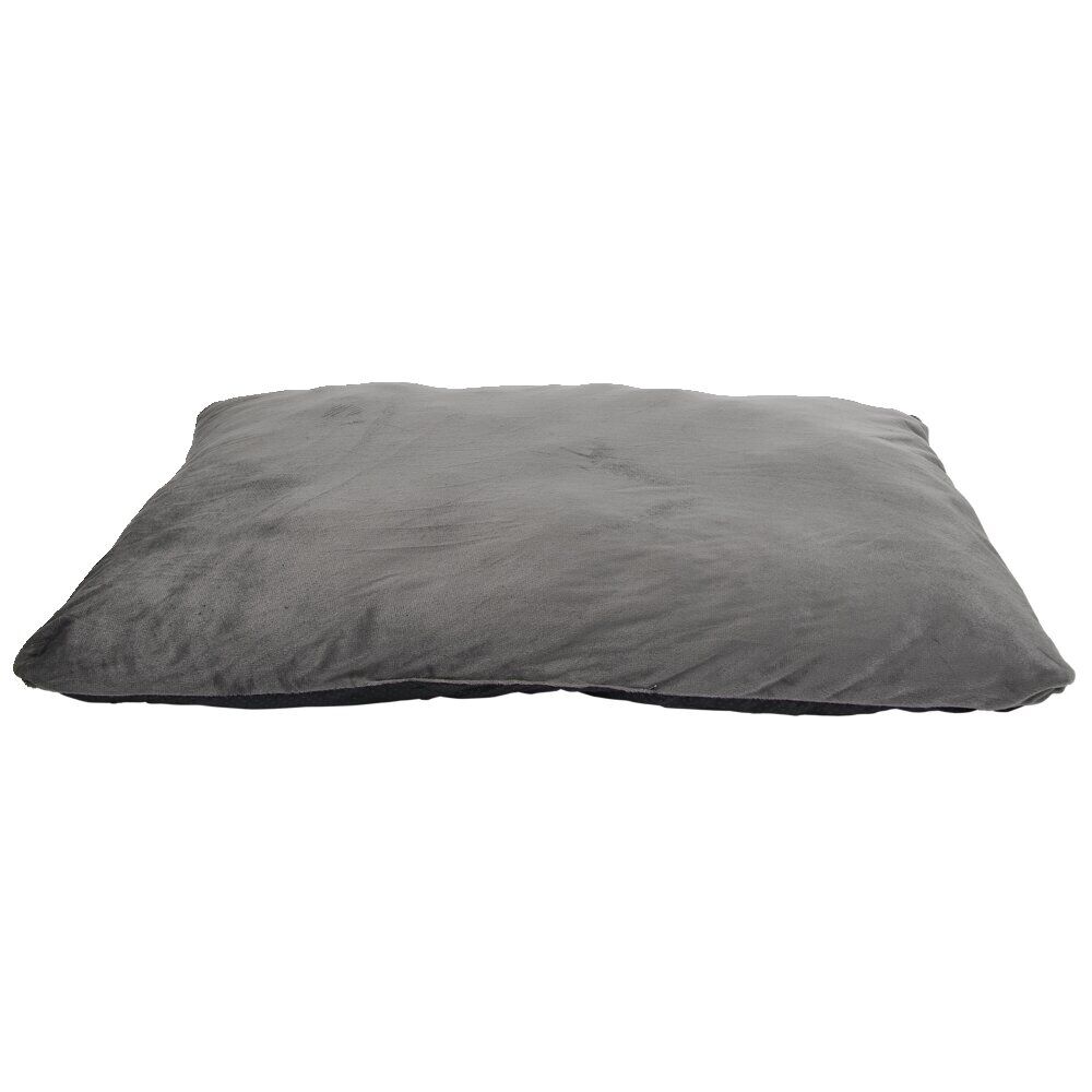Couchage animal housse amovible gris 75x55xH8cm