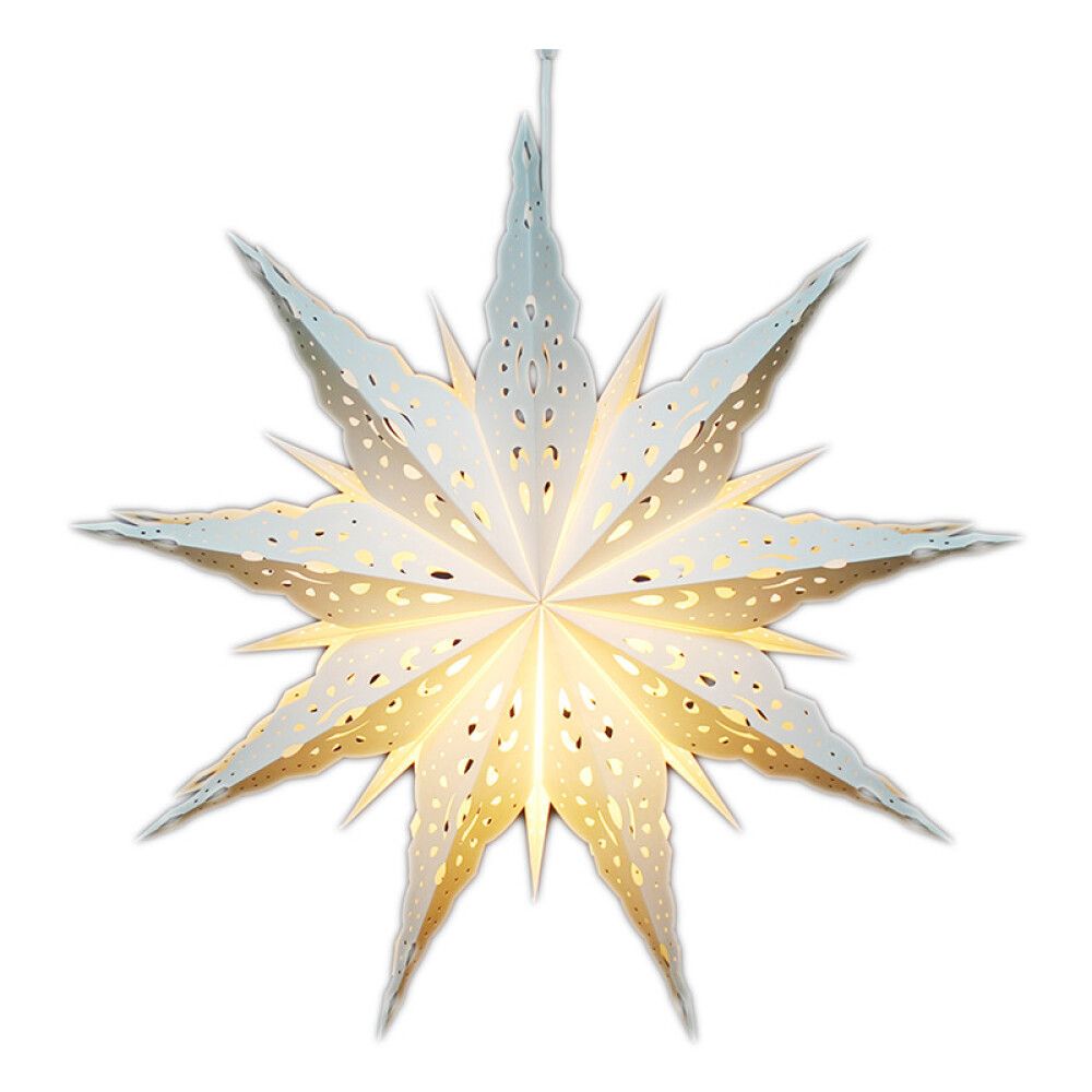 ADVENTSSTJERNE STAVANGER Ø45CM HVIT