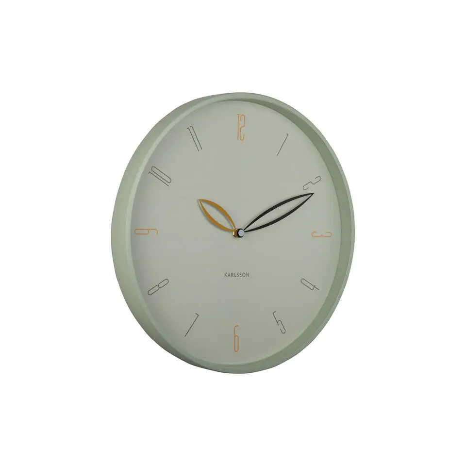 Karlsson - Wandklok Petals - Grijsjade- &Oslash;40cm