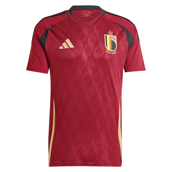 Belgium National Team adidas 2024 Home Replica Jersey - Burgundy