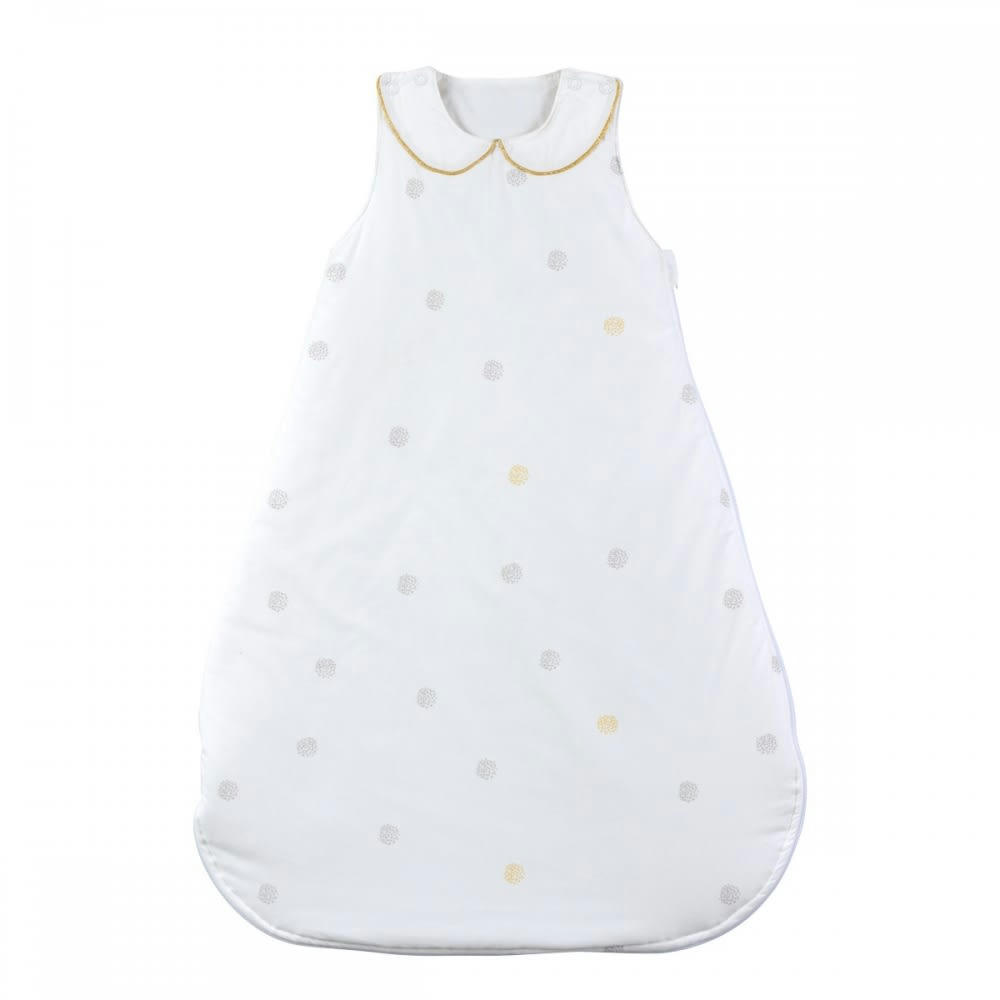 POMPOM - Gigoteuse col claudine coton bio* écrue 24-36 mois