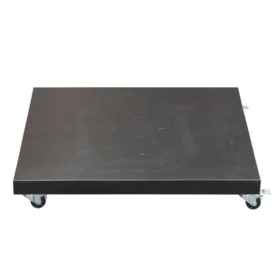 Garden Impressions Special Hawaii granieten parasolvoet 90 kg - zwart