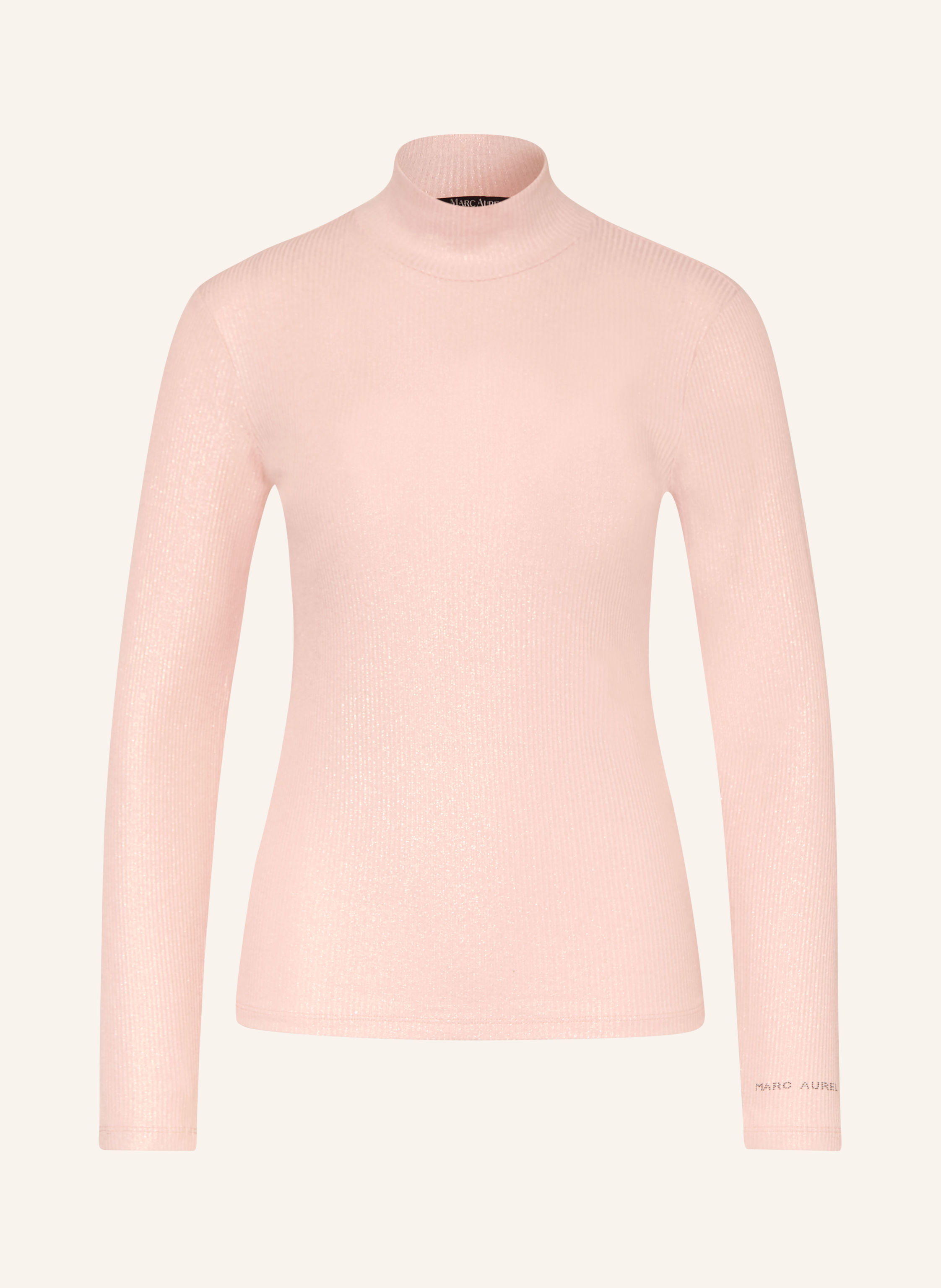 MARC AUREL Longsleeve mit Glitzergarn
