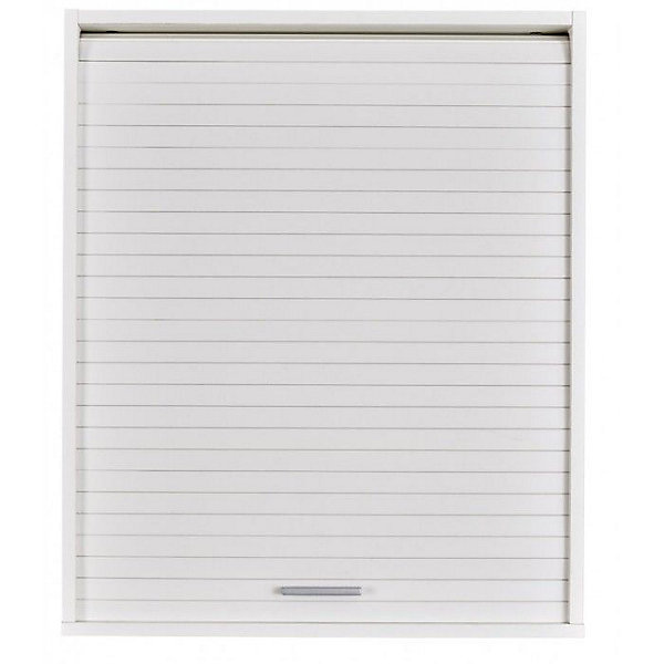 Meuble de Cuisine Blanc 2 Etagères L 60 cm H 72 cm P 35 cm - L 60 x l 35 x H 72 cm