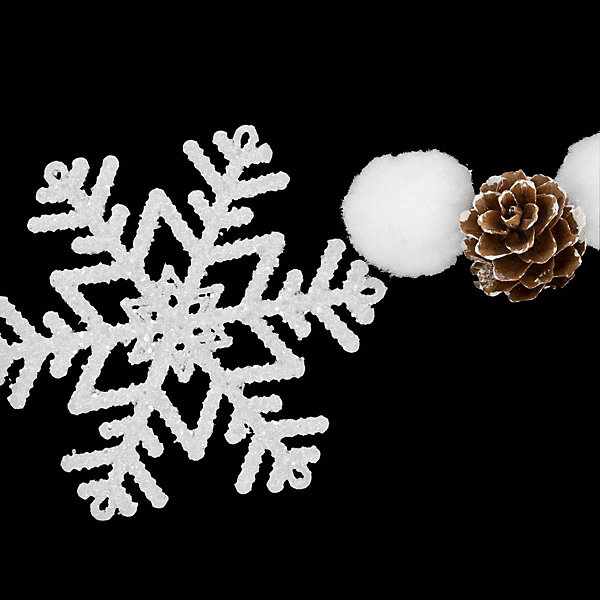 Guirlande flocons déco 1,8m - Atmosphera