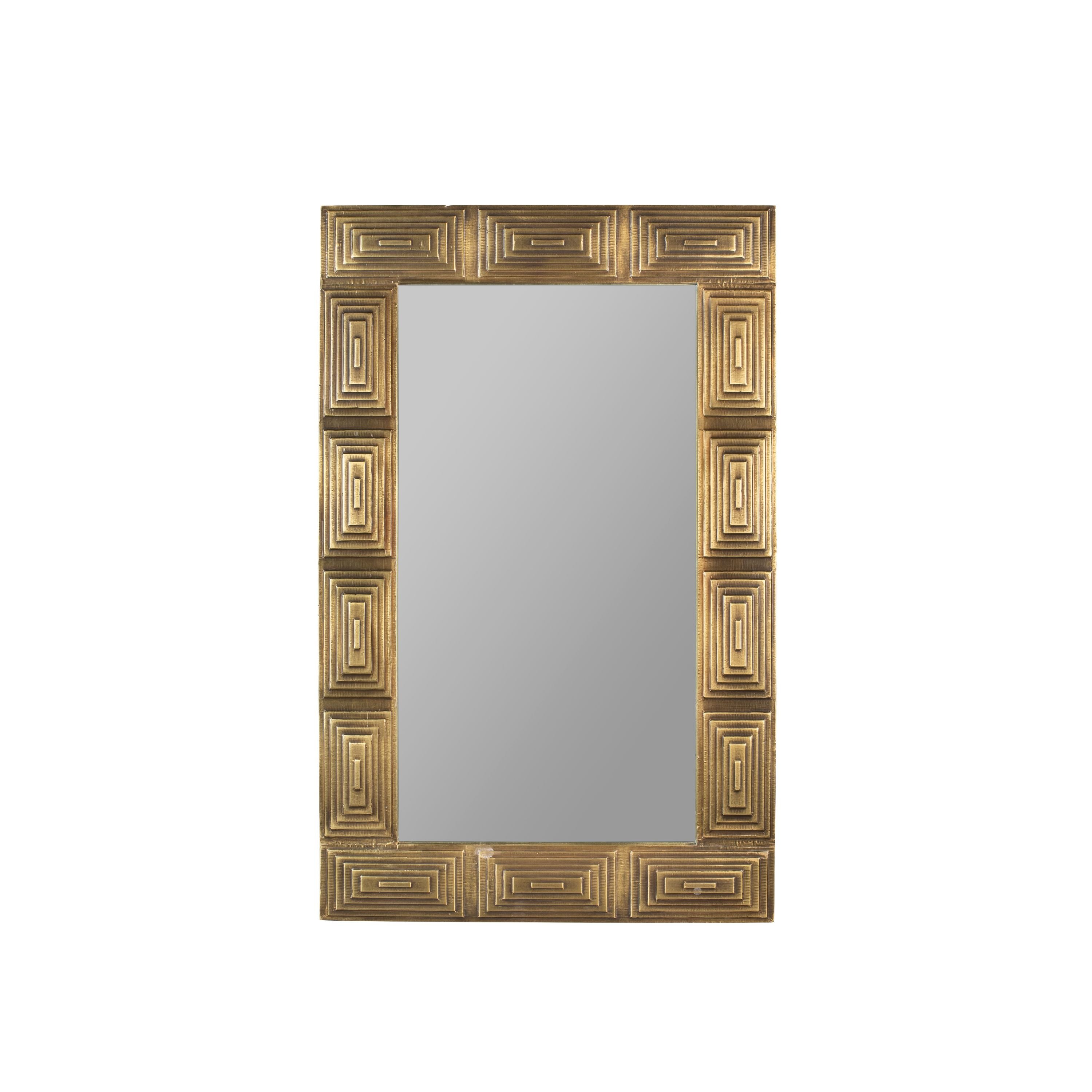 Dutchbone Volan Spiegel/ Wandspiegel 70x110 Goud