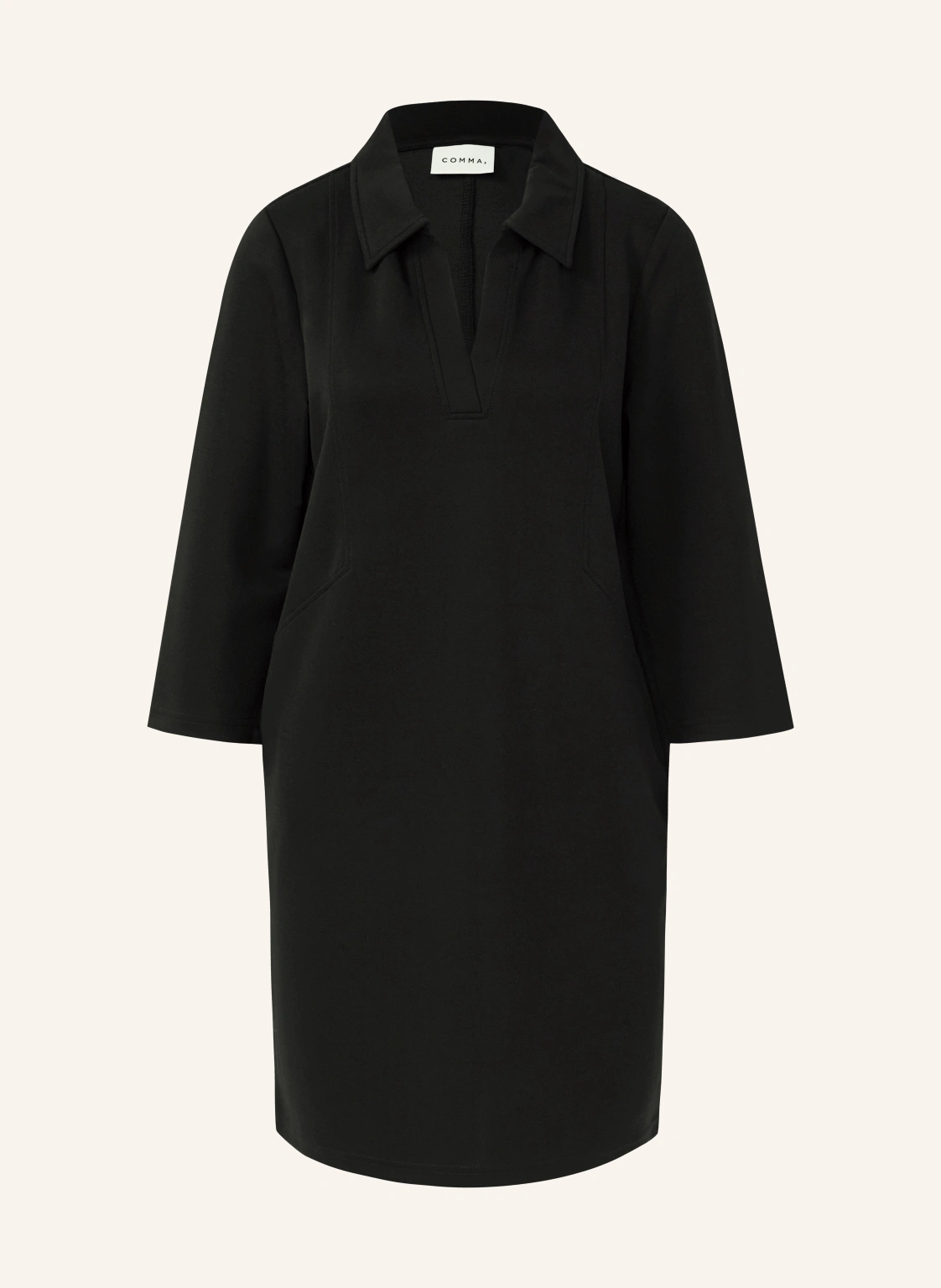 COMMA Jerseykleid mit 3/4-Arm