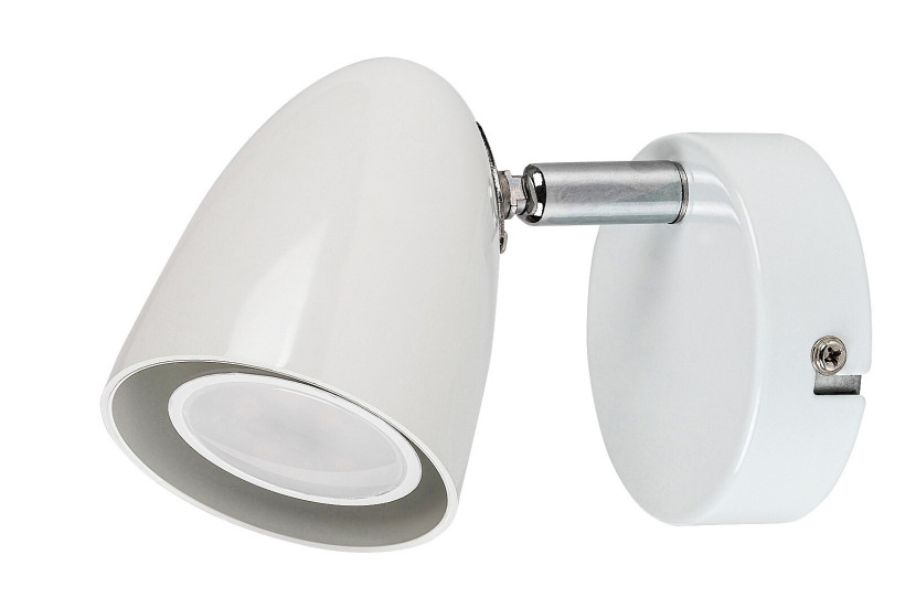 Kinkiet biały PERICO 1xGU10x5W wym:10,5x7x16cm IP20 Rabalux