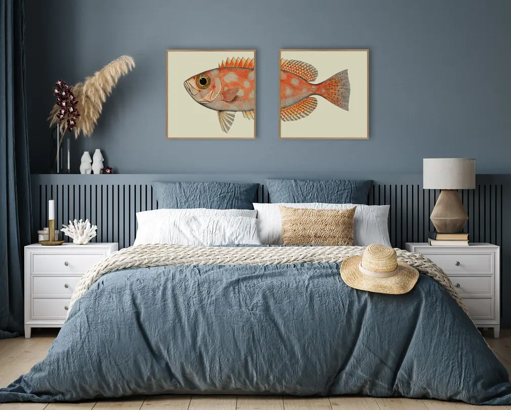 Bild mit Rahmen Botanical