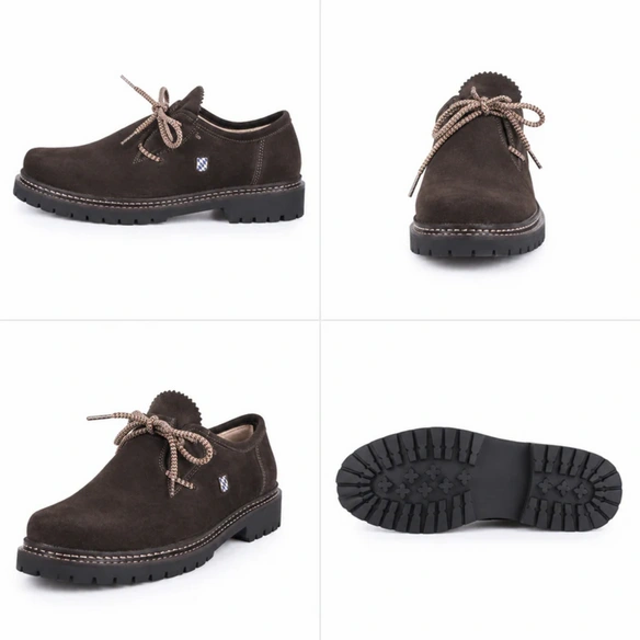 Pantoffel, Haferlschuhe, Gr. 41, Ziegenleder