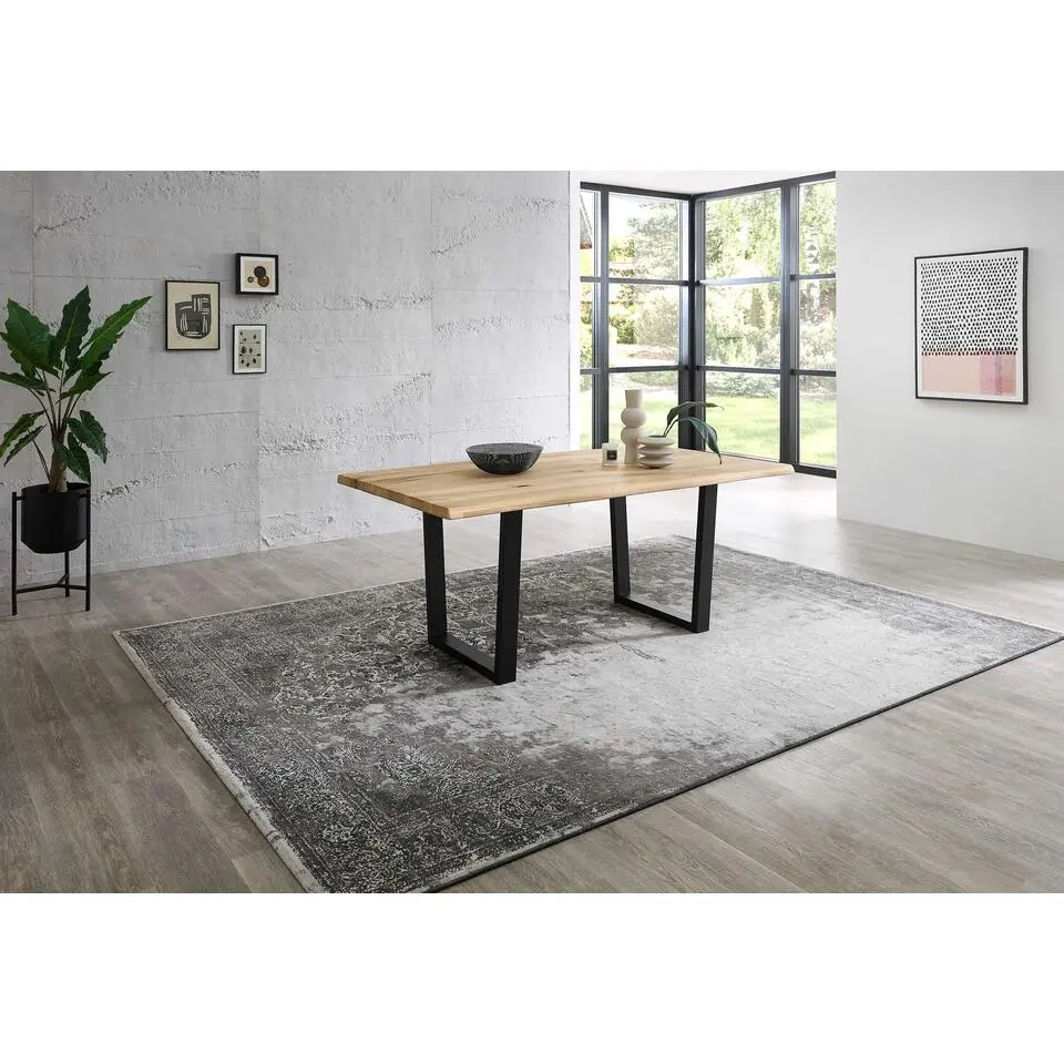 Eettafel Benny Mini - 180 x 100 x 75 cm - Sonoma Oak-design