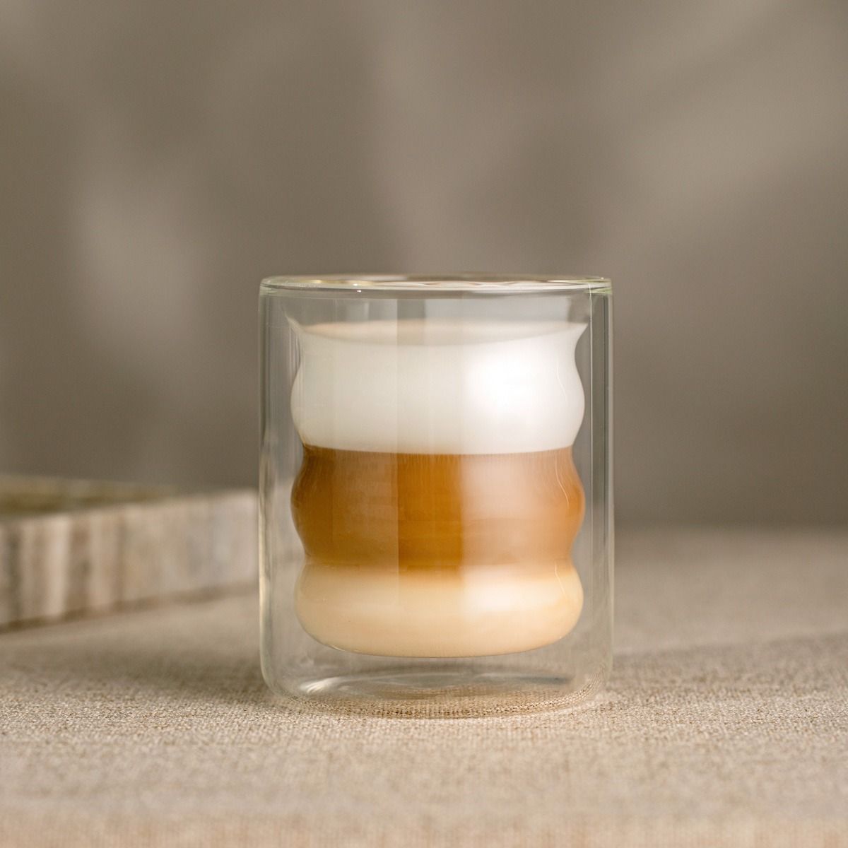 Zestaw szklanek CEMBRA BUBBLY z podwójną ścianką, 2 szt. 0,25 l