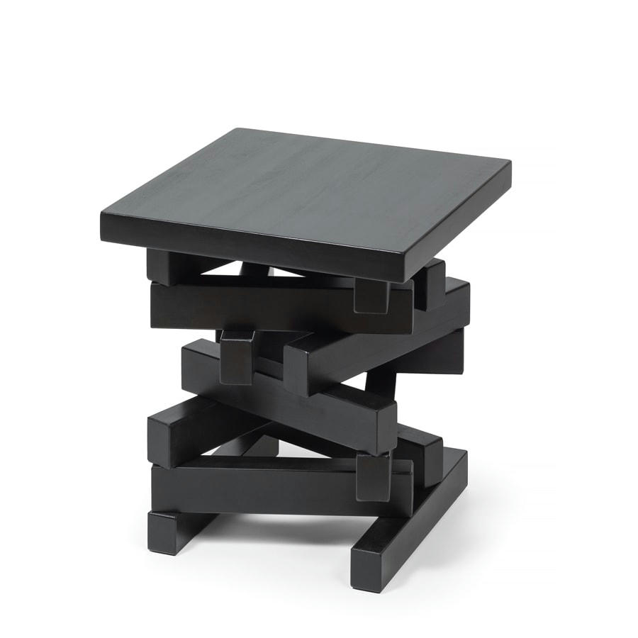 OSCAR - Table d'appoint en hêtre noir