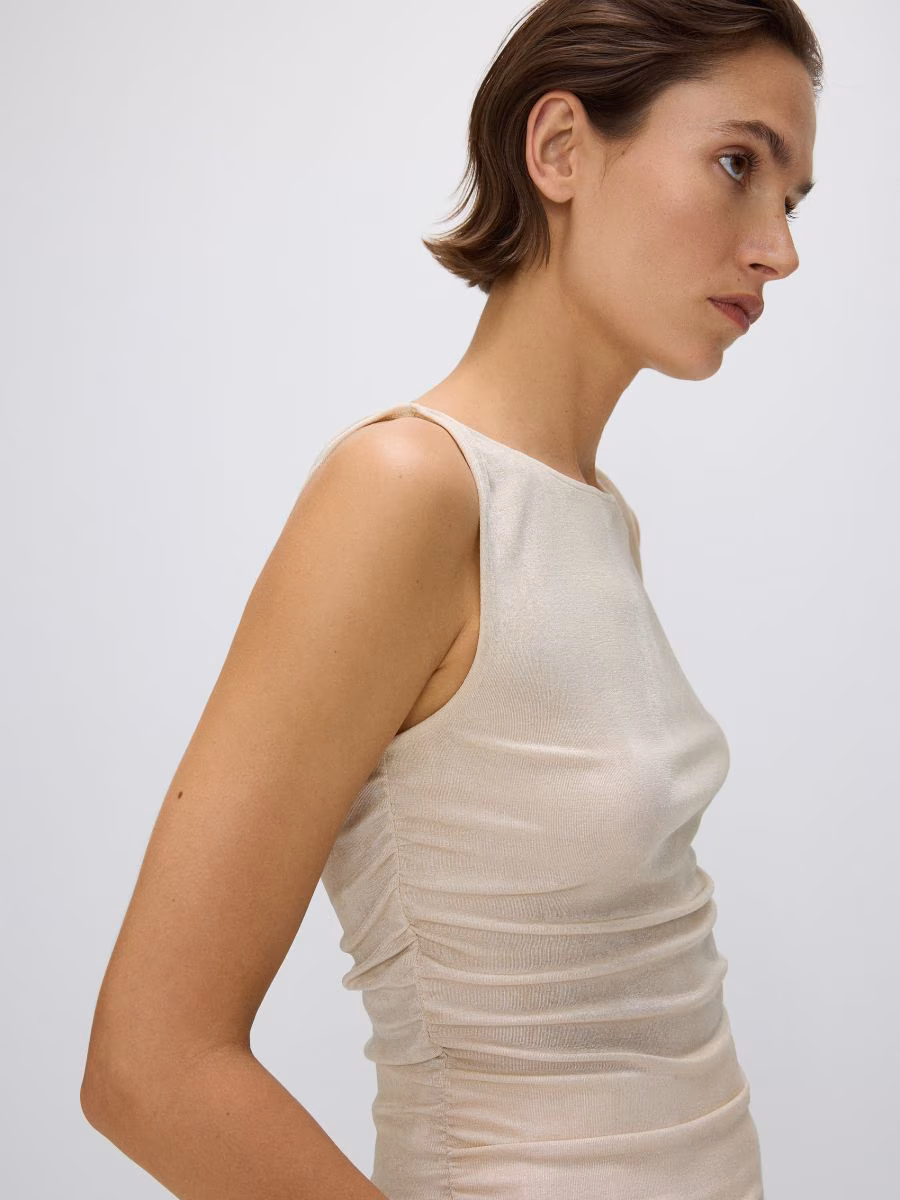 Metallic Effect Blouse