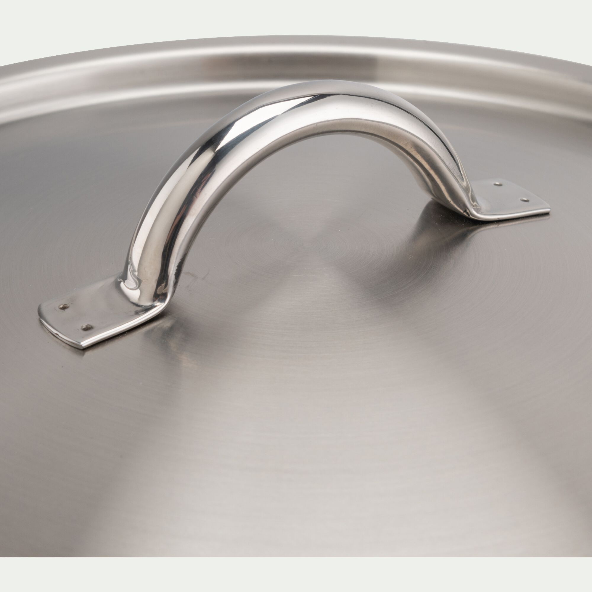 PRIM APPETY - Couvercle en inox De Buyer - argenté D28 cm