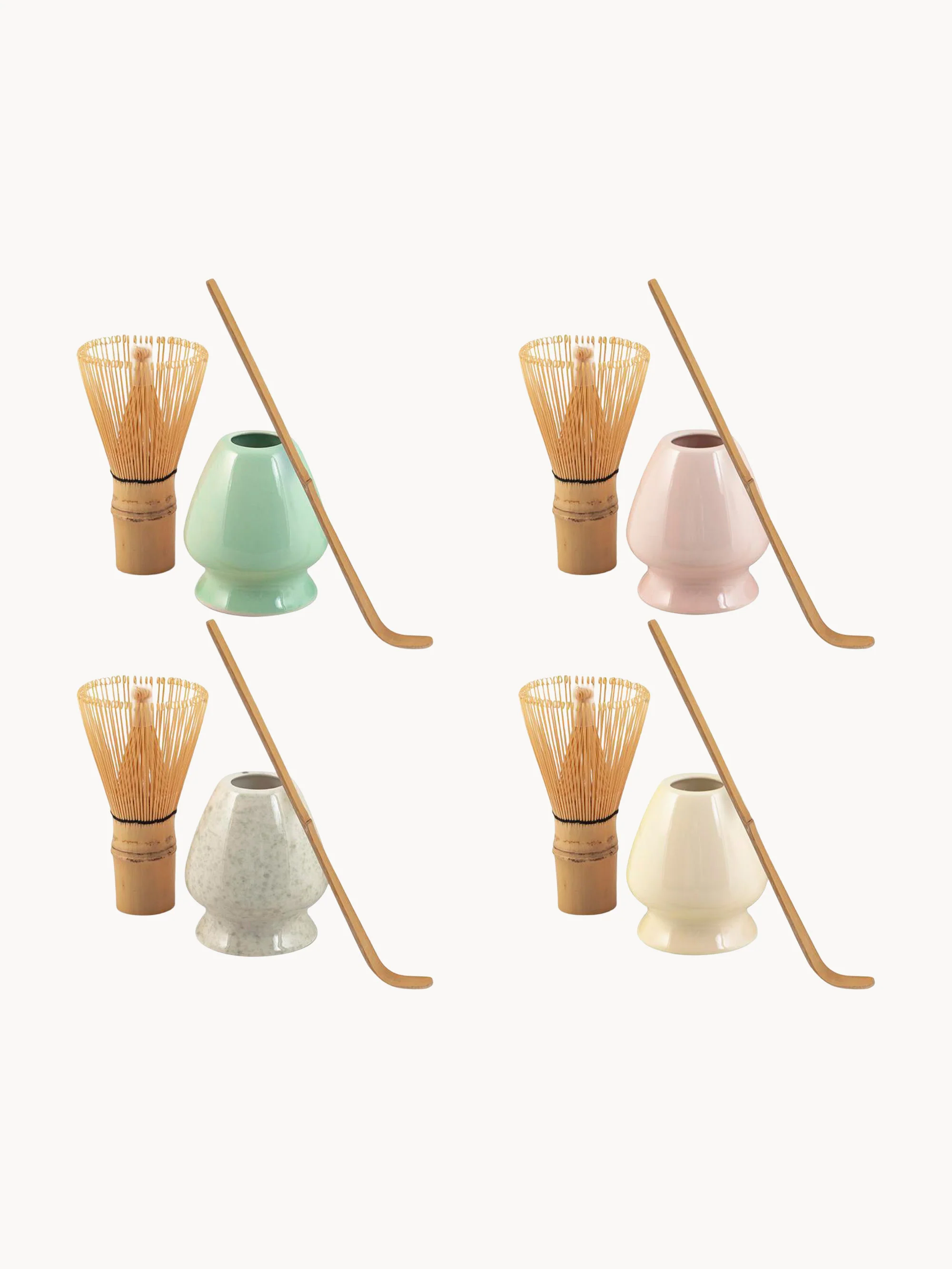 Matcha-Tee-Set Ritual, 3er-Set