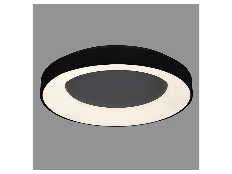 Plafon Giulia LED 48 cm aluminiowy czarny