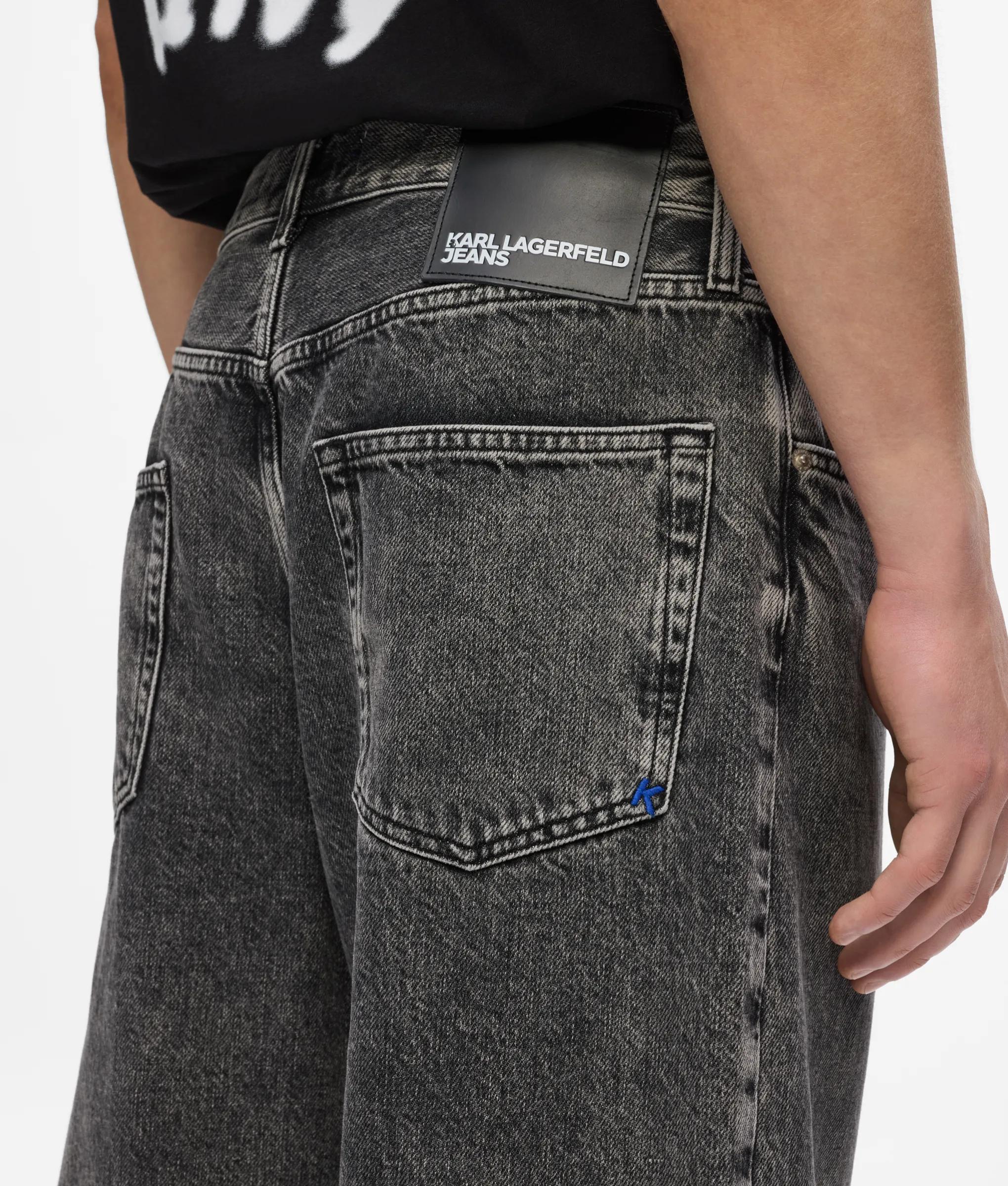 Jean baggy gris foncé