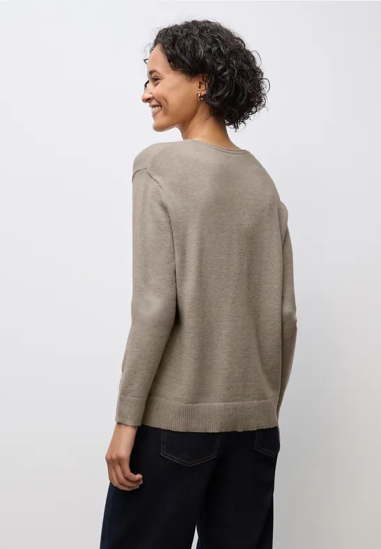 Kuscheliger V-Neck Pullover
