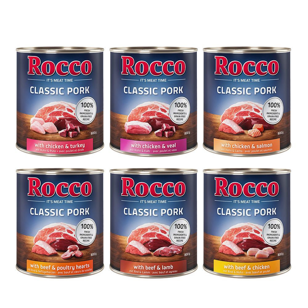 Rocco Classic Pork 6 x 800g