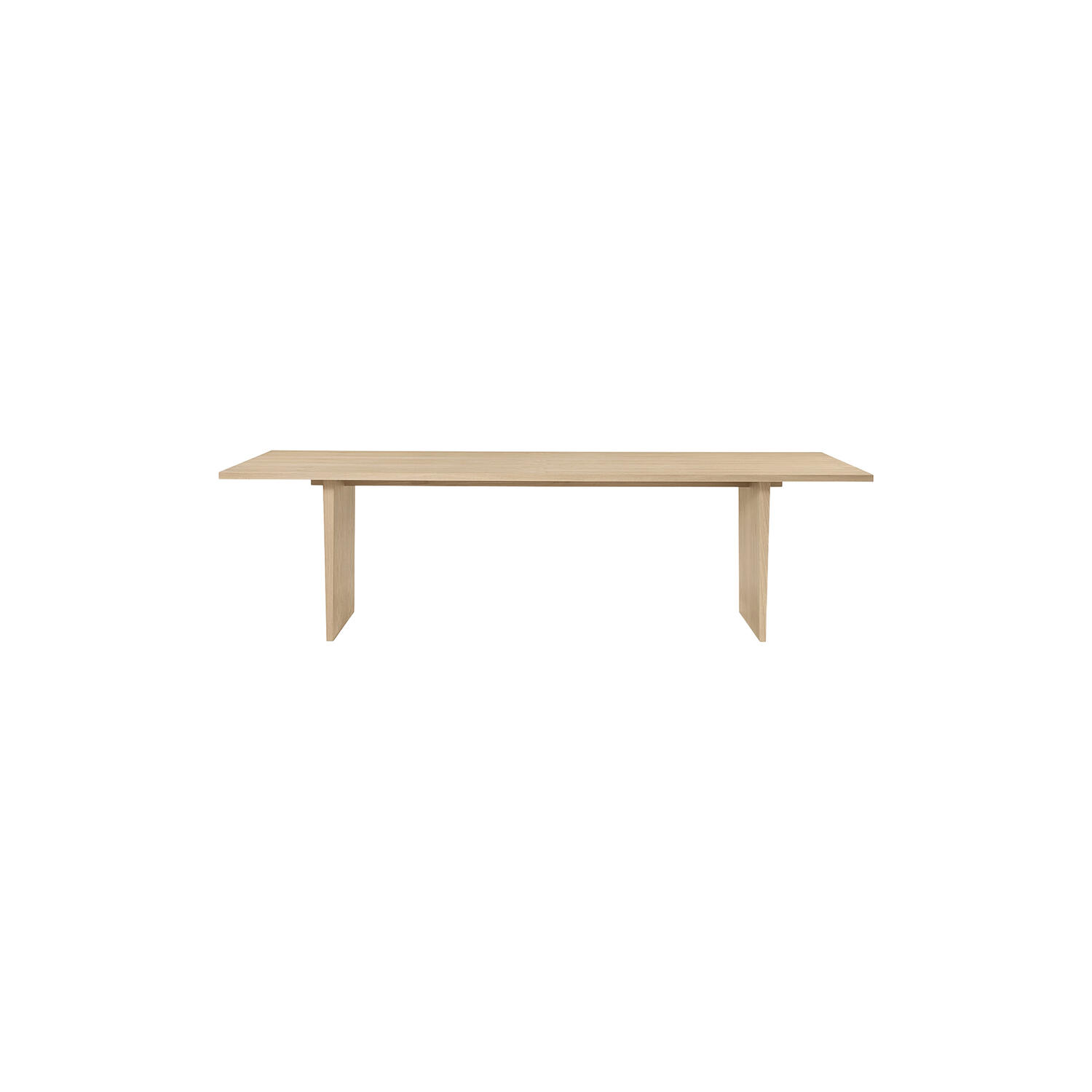 Private Dining Table, light stained oak