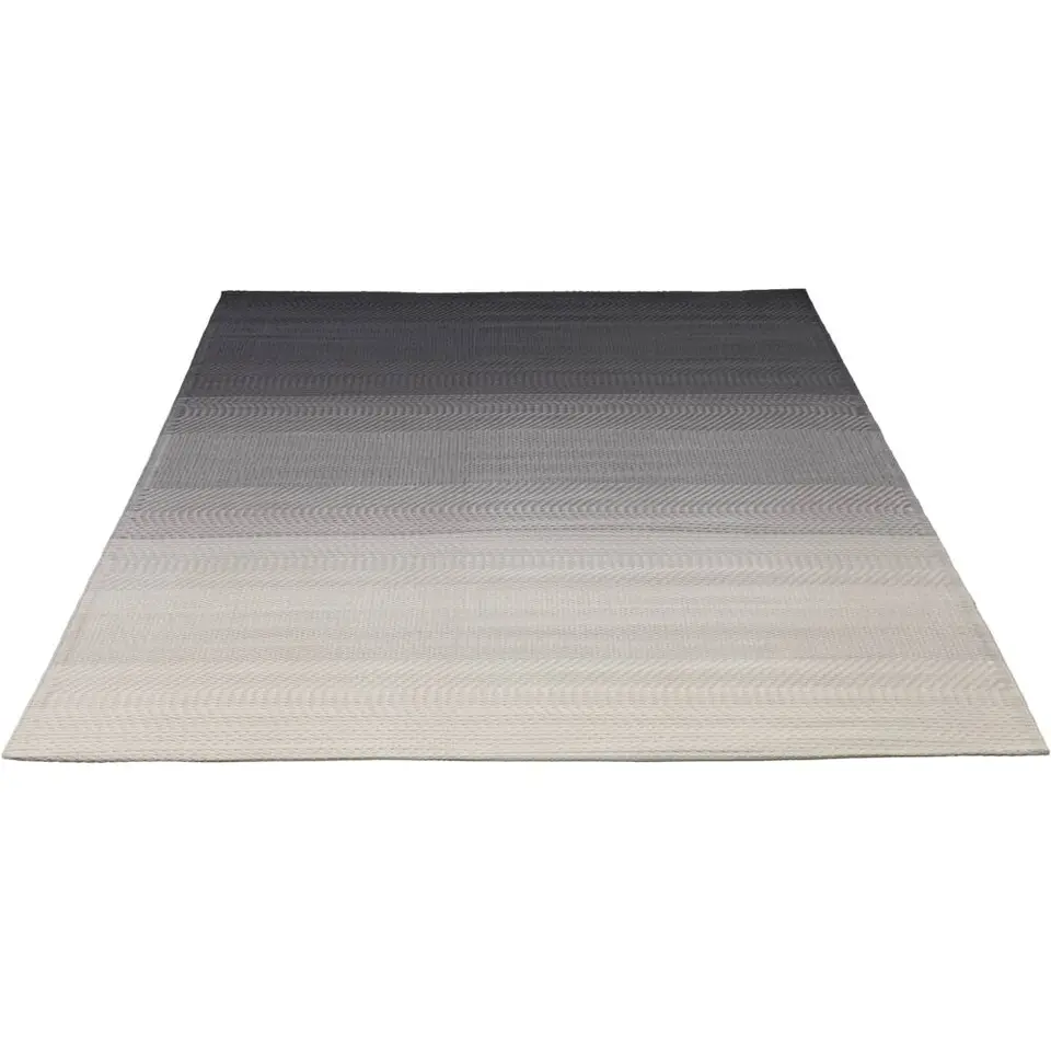 Binnen/buitenvloerkleed Midnight - zwart - 160x230 cm