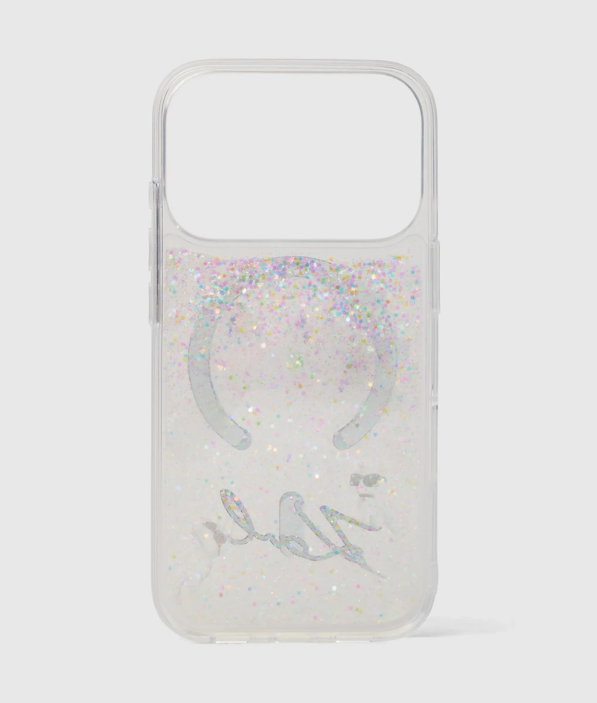 Coque pour iPhone 17 Pro Max Ikon Choupette à paillettes