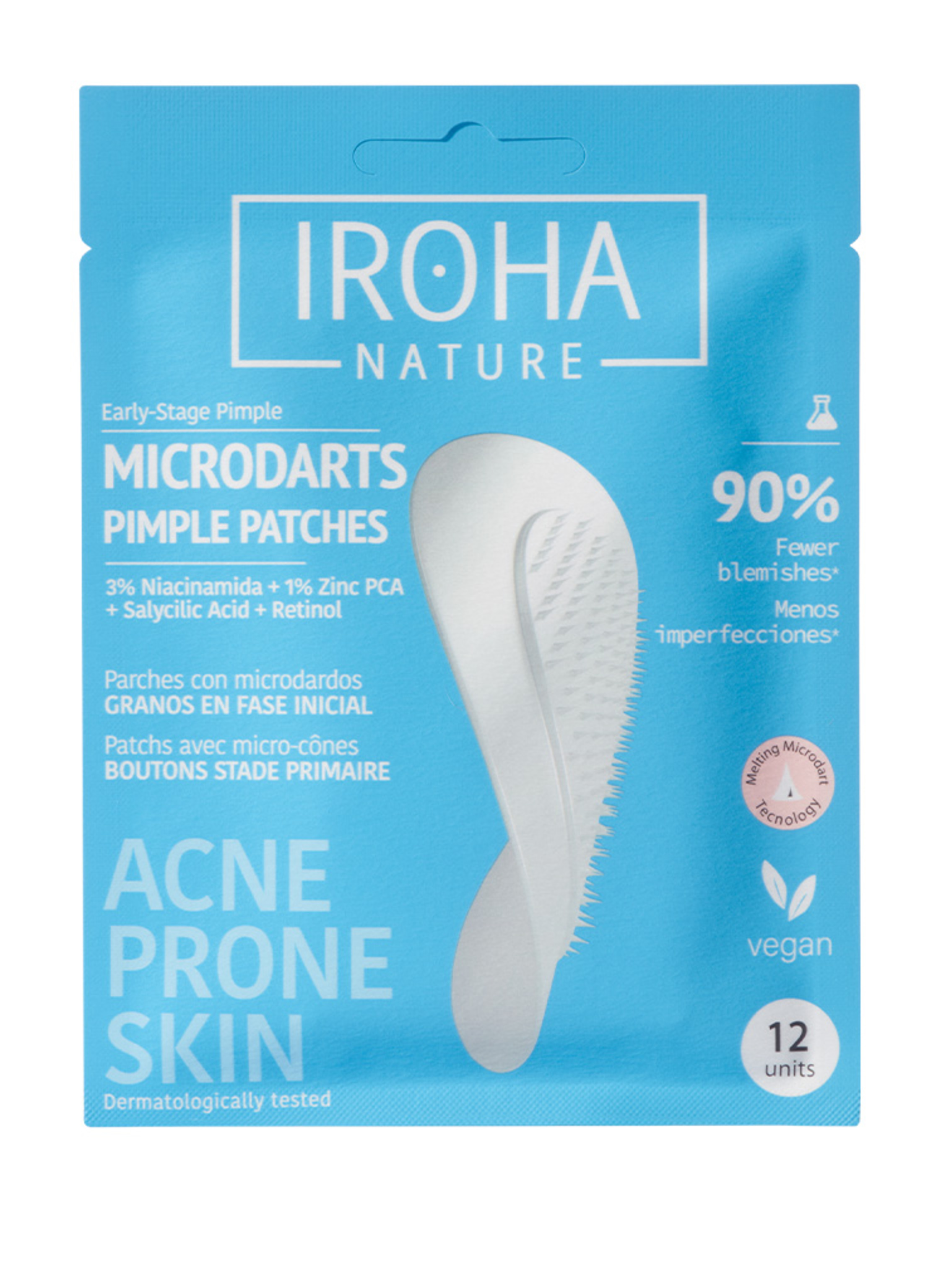 IROHA MICRODARTS PIMPLE PATCHES