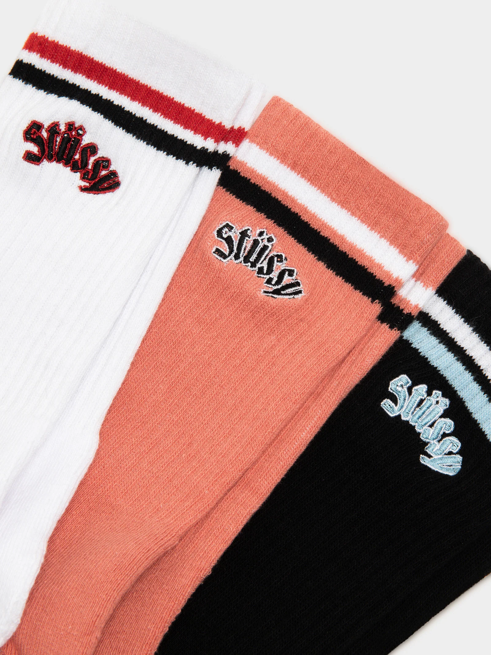 3 Pairs of Stripe Socks