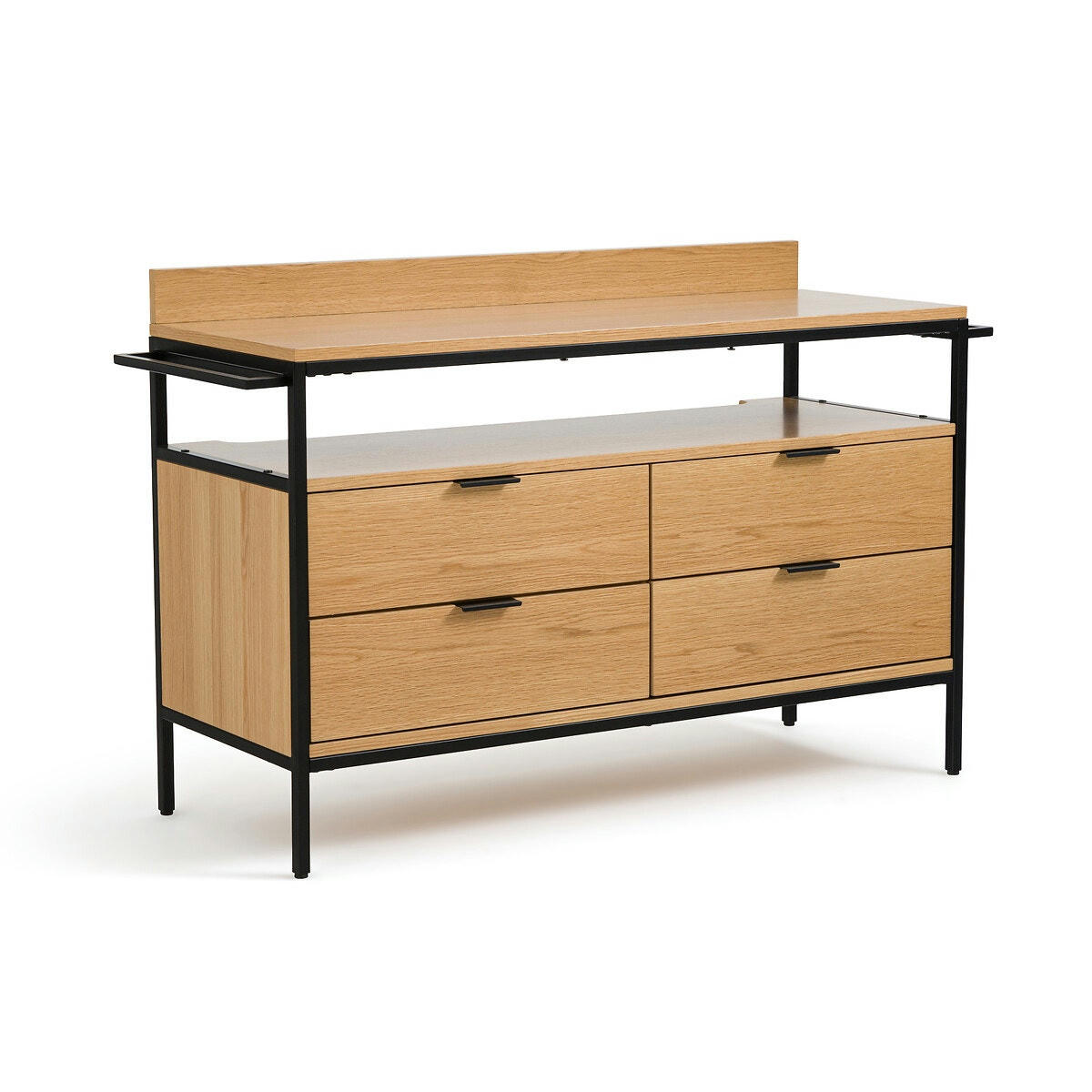 Meuble sous double vasque 4 tiroirs, Volga