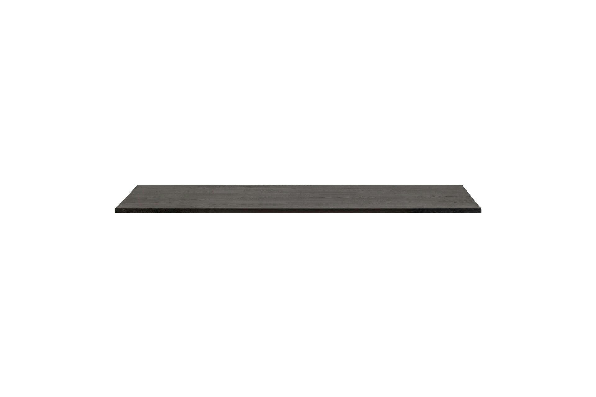 TABLO - Plateau de table 160 x 90 en chêne noir
