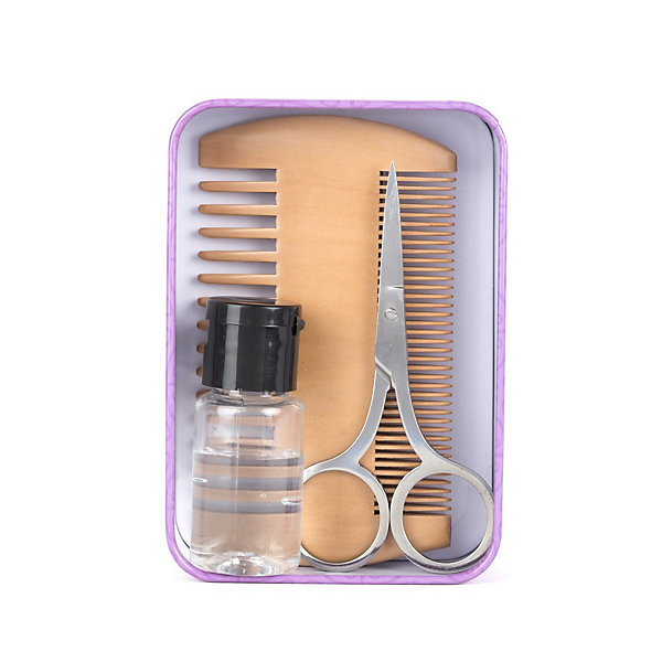 Kit entretien de la barbe en Métal - Kikkerland