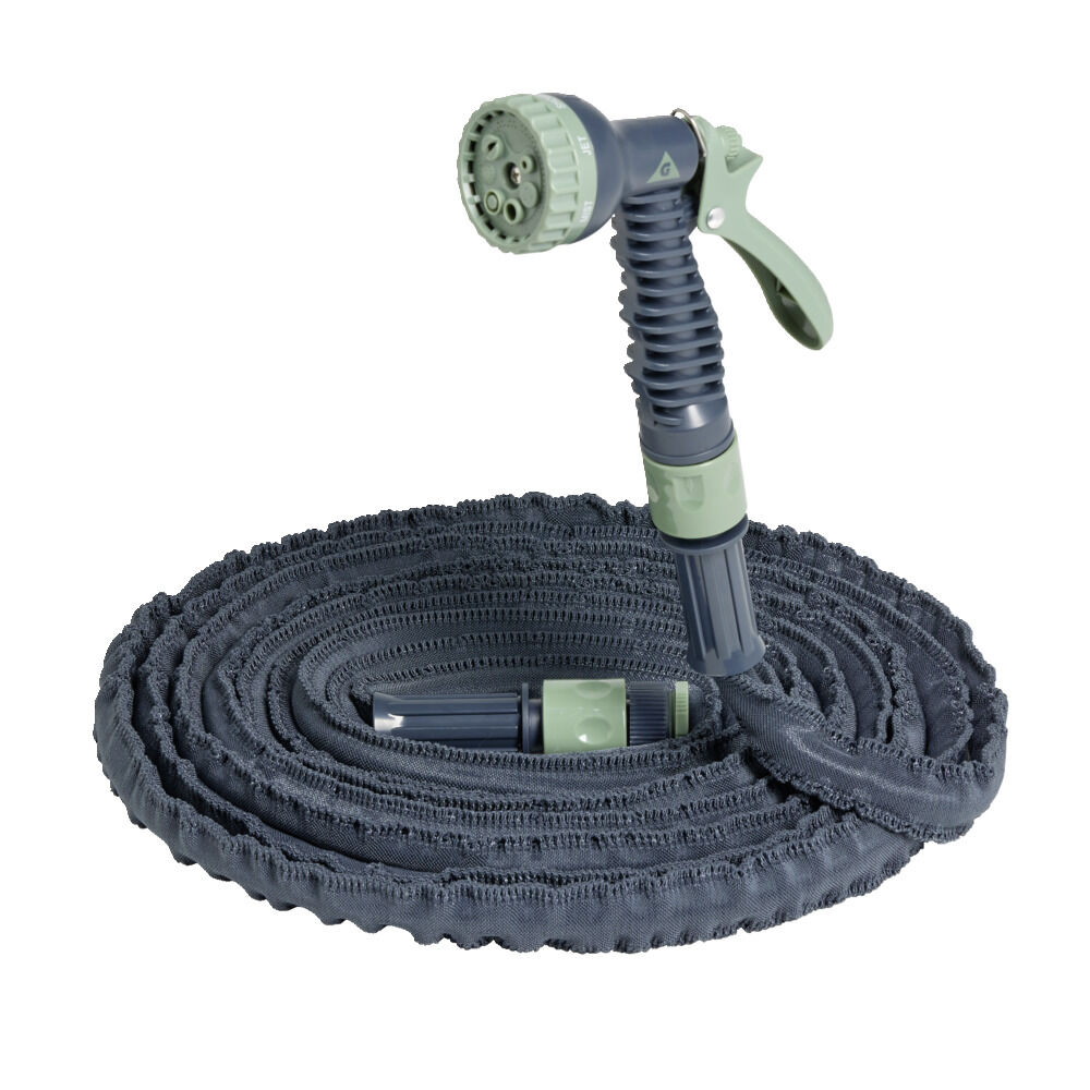 Tuyau extensible avec pistolet aquastop 5à15m