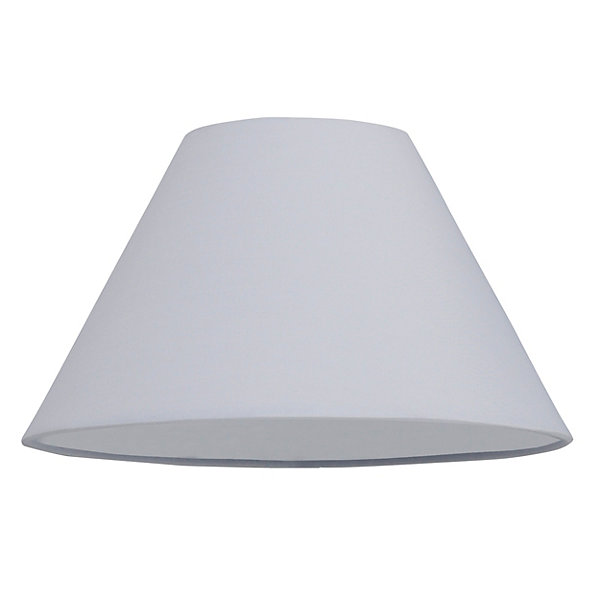 Abat-jour pour lampe de table 'ARAS' gris D: 25 cm
