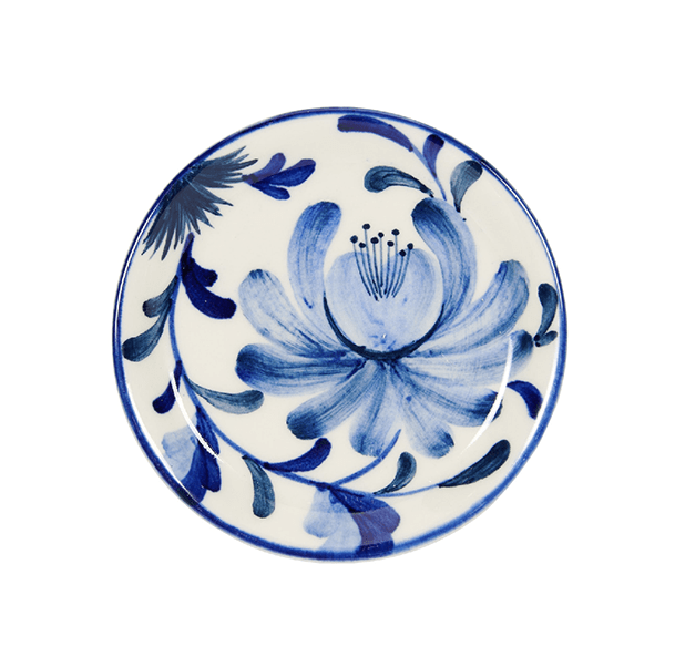 Return to Sender Schaaltje ø 11 cm Bed of Flowers Blue Design 1